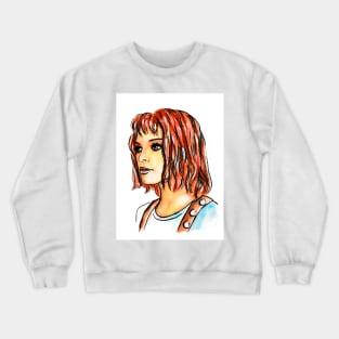 Milla Jovovich Crewneck Sweatshirt